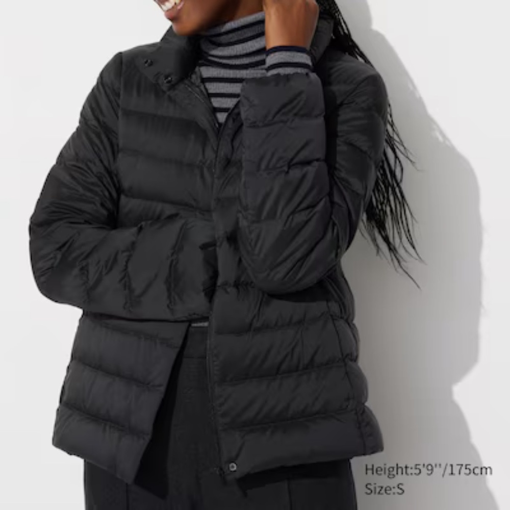UNIQLO Black Ultra Light Down Jacket XS EUC